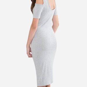 Pink Blush Gray Dress